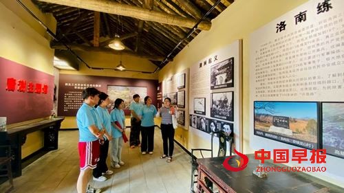 西航职院“薪火相传”实践团队赴洛南开展红色教育实践活动(图3)