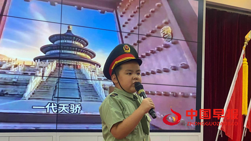 旗帜小记者走进安立军休所：以青春之声致敬建军伟业 用红色实践传承初心使命(图4)