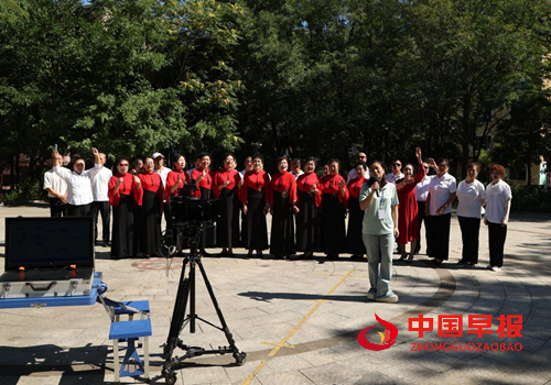 营口：《陪你一起看夕阳》老年公益短剧开机(图9)