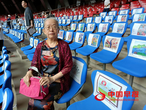 2025鸟巢杯双奥座椅艺术展陈瑞春画作获奖(图1)